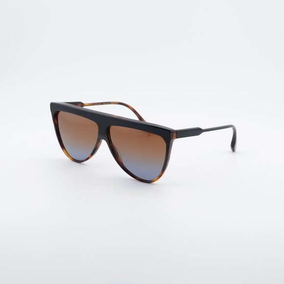Victoria Beckham VB619S 005 Sunglasses Black Aviator Frame, Lenses main image 3